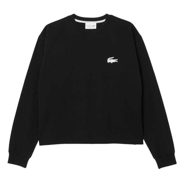 Lacoste Lacoste Sweatshirt Sweatshirt Damen - Schwarz/Wei&szlig; - 0 | SportScheck