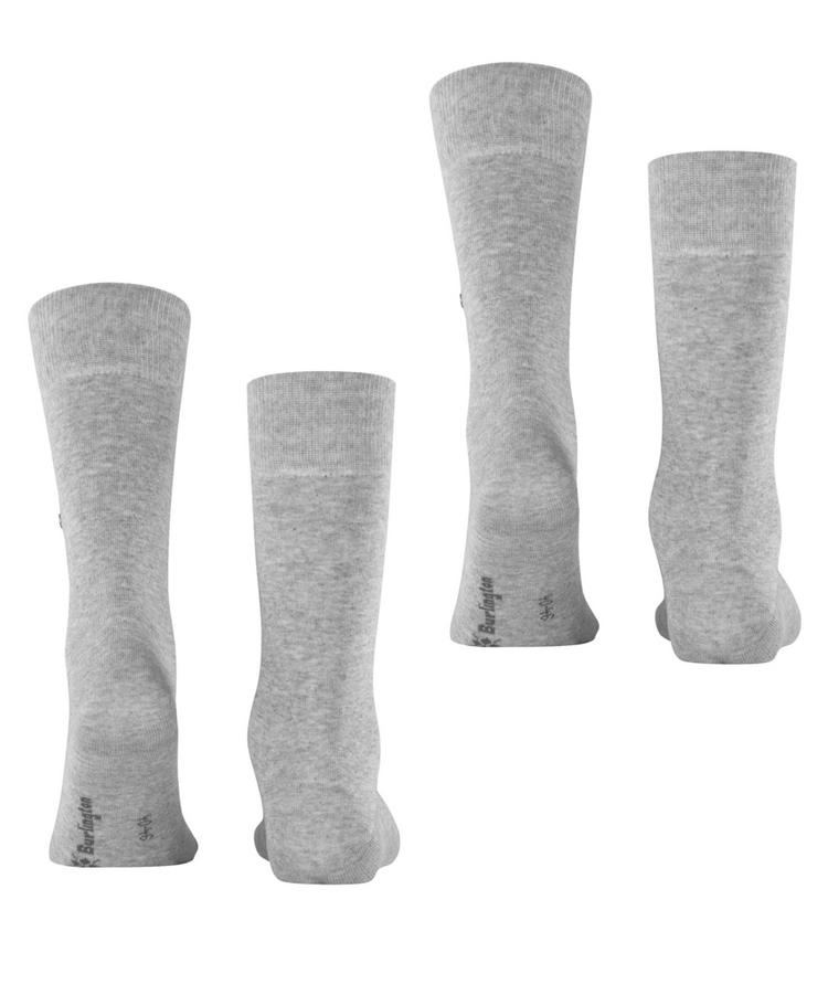 Burlington Burlington Everyday SO 2-Pack Socken Herren - light grey (3400) - 0 | SportScheck
