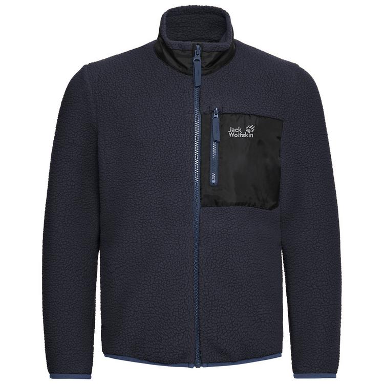 Jack Wolfskin Jack Wolfskin LITE CURL FZ K Fleecejacke Kinder - dark navy - 0 | SportScheck