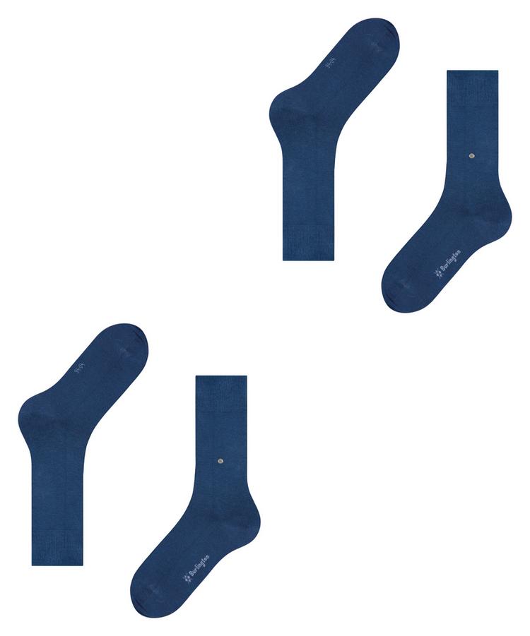 Burlington Burlington Everyday SO 2-Pack Socken Herren - marine (6120) - 2 | SportScheck
