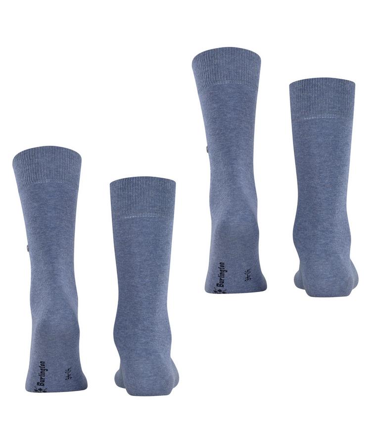 Burlington Burlington Everyday SO 2-Pack Socken Herren - light denim (6660) - 0 | SportScheck