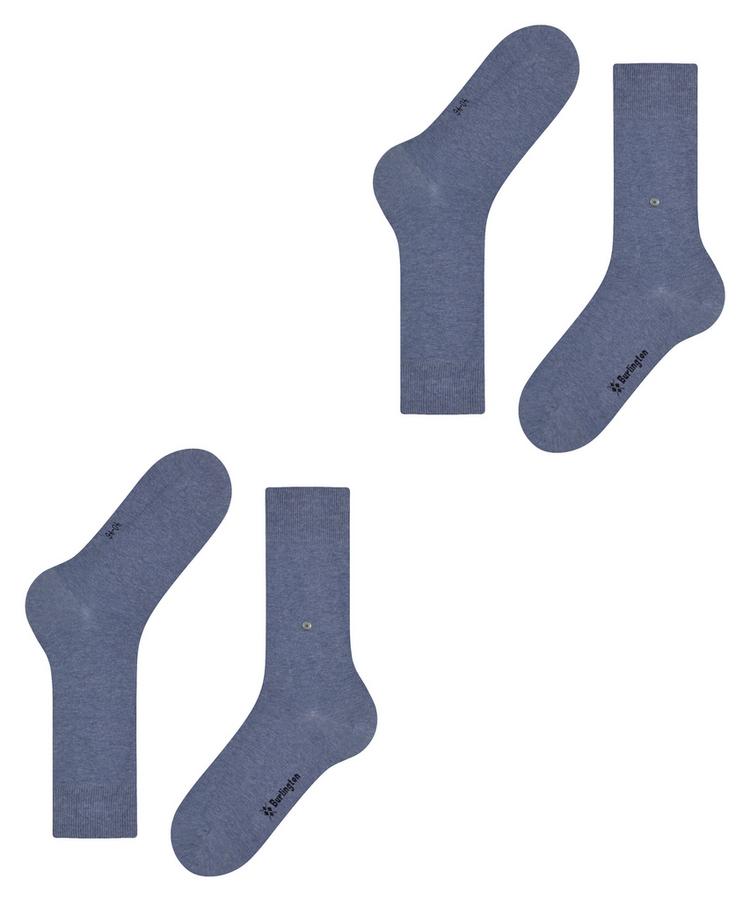 Burlington Burlington Everyday SO 2-Pack Socken Herren - light denim (6660) - 2 | SportScheck