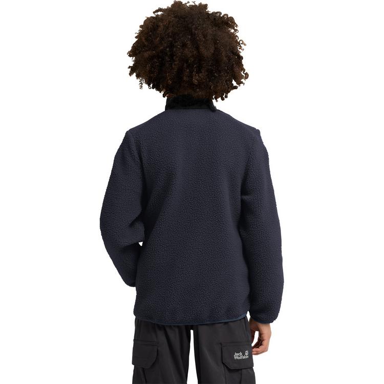 Jack Wolfskin Jack Wolfskin LITE CURL FZ K Fleecejacke Kinder - dark navy - 1 | SportScheck