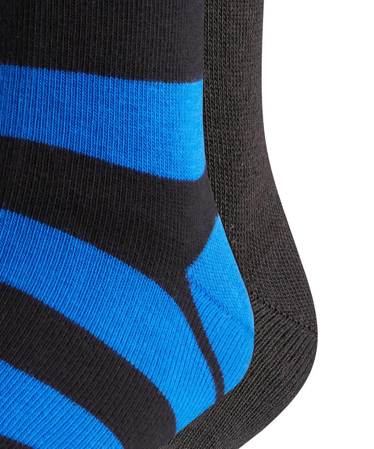 Falke Falke Happy Stripe  2-Pack Socken Kinder - black (3000) - 1 | SportScheck