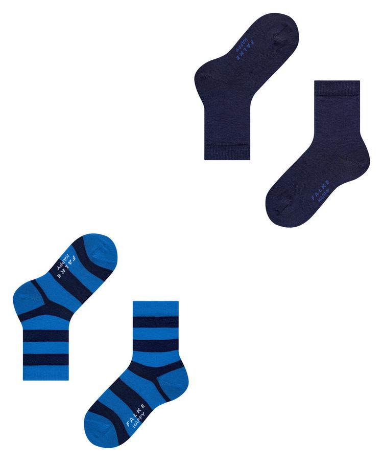 Falke Falke Happy Stripe  2-Pack Socken Kinder - black (3000) - 2 | SportScheck