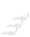 Falke Step Medium Cut Bundle 3-Pack Socken Herren - white (2000)