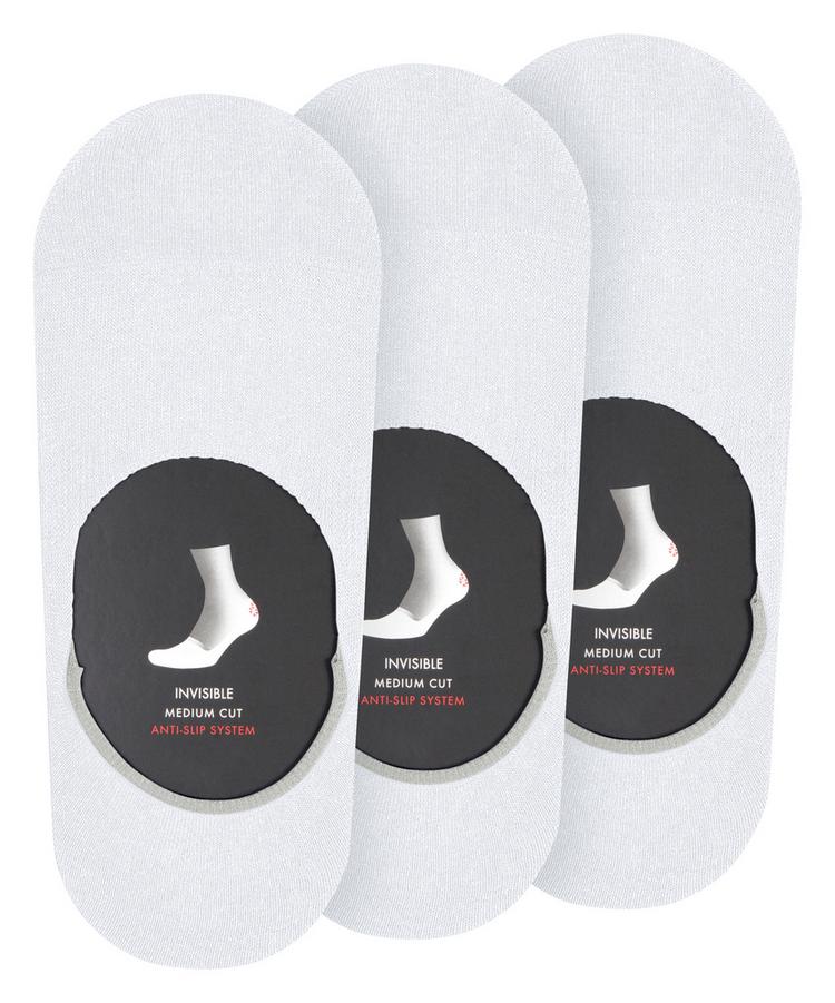 Falke Falke Step Medium Cut Bundle 3-Pack Socken Herren - white (2000) - 3 | SportScheck