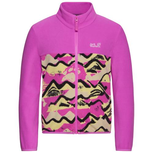 Jack Wolfskin PAW ERA 100 PRINT FZ K Funktionsjacke Kinder