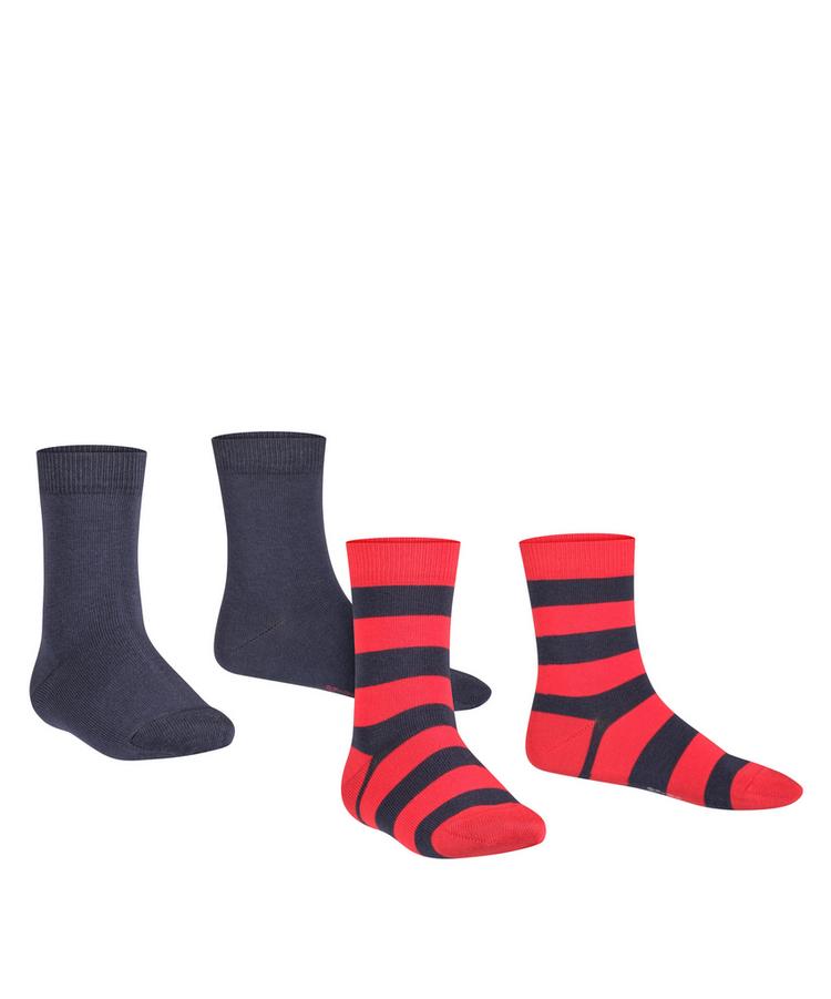 Falke Falke Happy Stripe  2-Pack Socken Kinder - marine (6120) - 0 | SportScheck