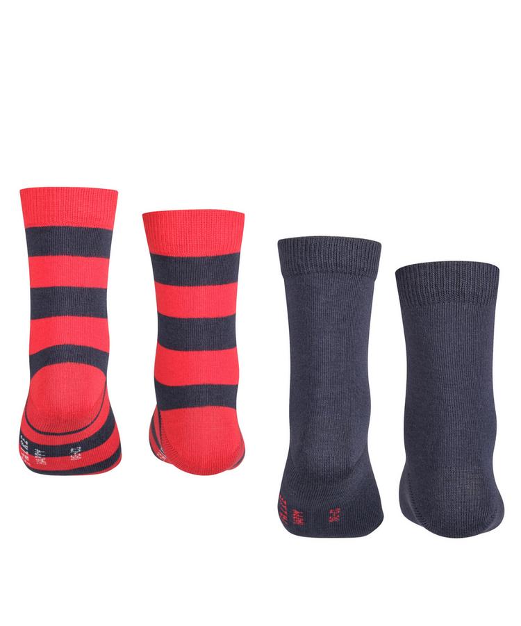 Falke Falke Happy Stripe  2-Pack Socken Kinder - marine (6120) - 0 | SportScheck