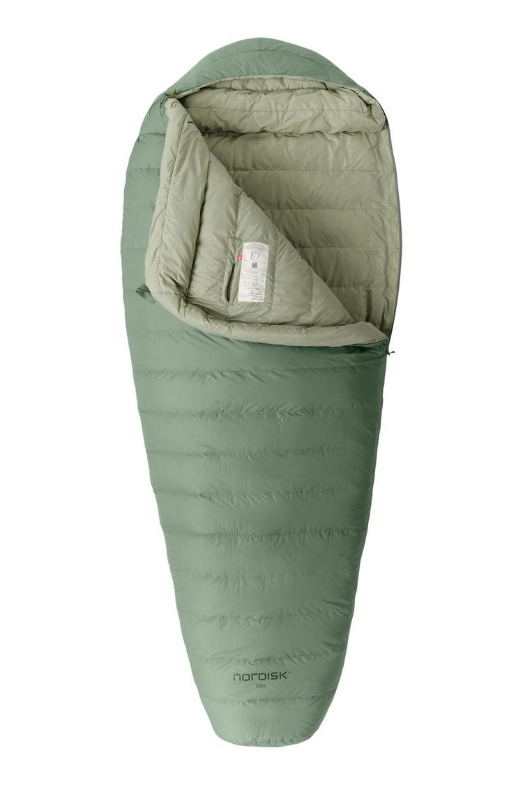 Nordisk Nordisk Ides &plusmn; 0&deg; Wide Daunenschlafsack - Hedige Green Reseda - 0 | SportScheck