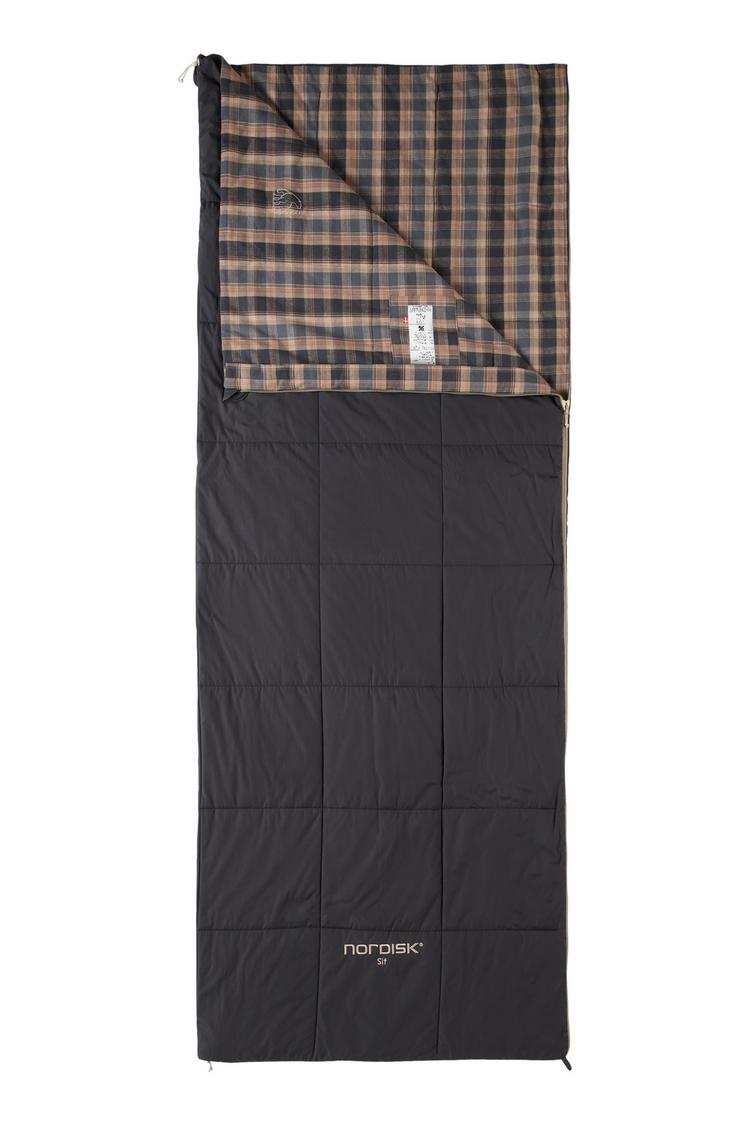 Nordisk Nordisk SIF +10&deg; Kunstfaserschlafsack - Obsidian Chequered - 0 | SportScheck