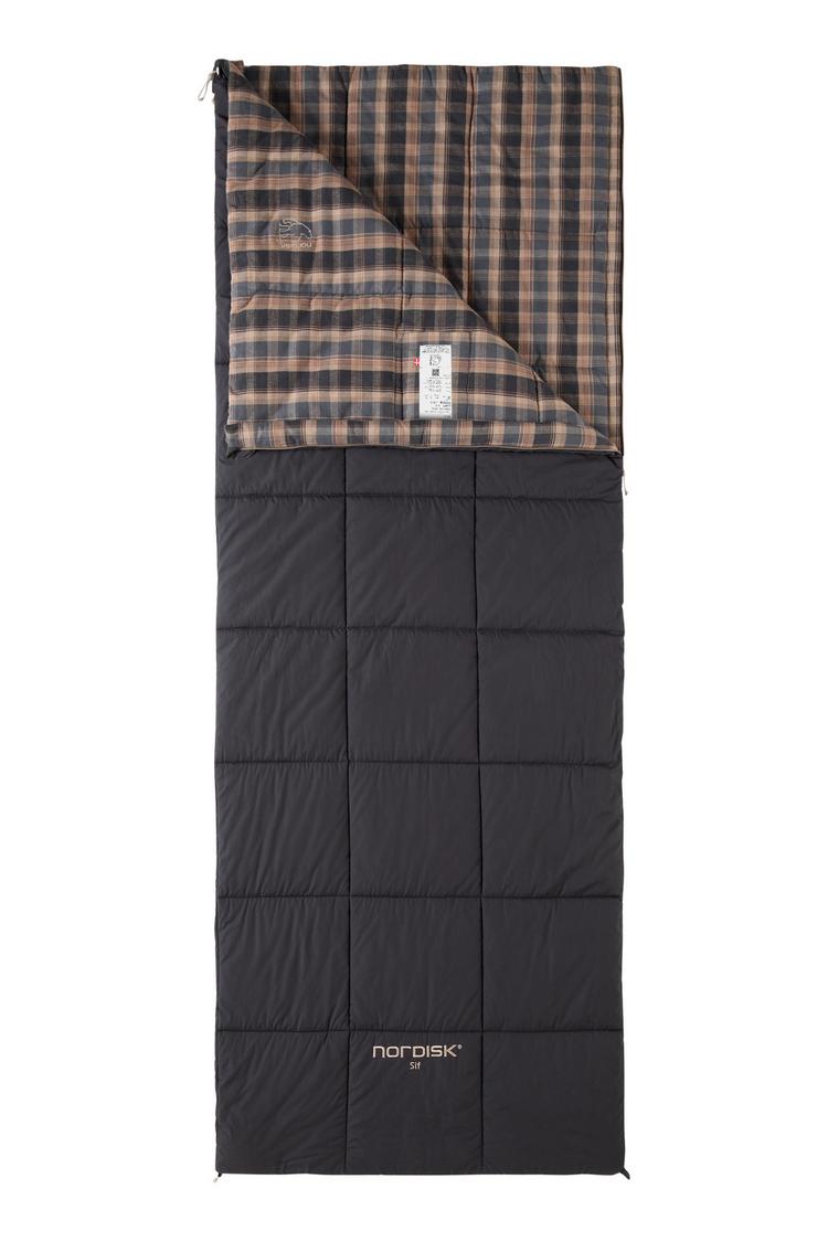 Nordisk Nordisk SIF &plusmn; 0&deg; Kunstfaserschlafsack - Obsidian Chequered - 0 | SportScheck