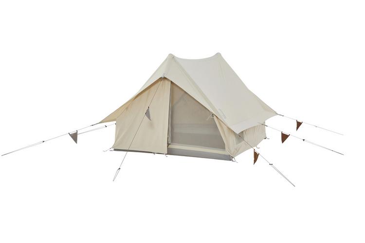 Nordisk Nordisk YDUN TECH MINI Familienzelt - Sandshell Dachshund Chocolate - 0 | SportScheck