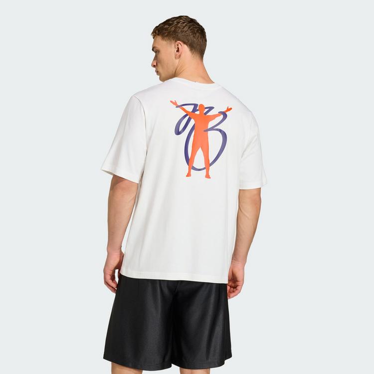 adidas adidas Jude Bellingham Oversize-T-Shirt Funktionsshirt Herren - White - 1 | SportScheck