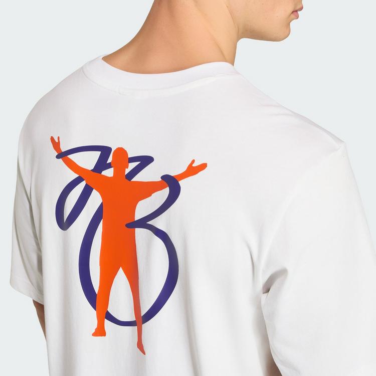 adidas adidas Jude Bellingham Oversize-T-Shirt Funktionsshirt Herren - White - 1 | SportScheck