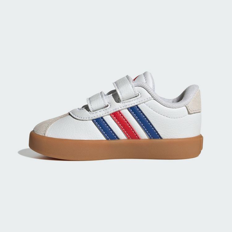 adidas adidas VL Court 3.0 Kids Schuh Sneaker Kinder - Cloud White / Royal Blue / Better Scarlet - 5 | SportScheck