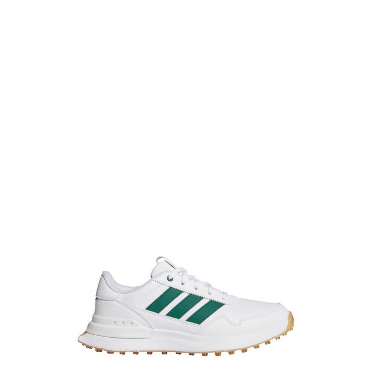 adidas adidas S2G 26 SPIKELESS GOLFSCHUH Sneaker Kinder - Cloud White / Collegiate Green / Gum M2 - 0 | SportScheck