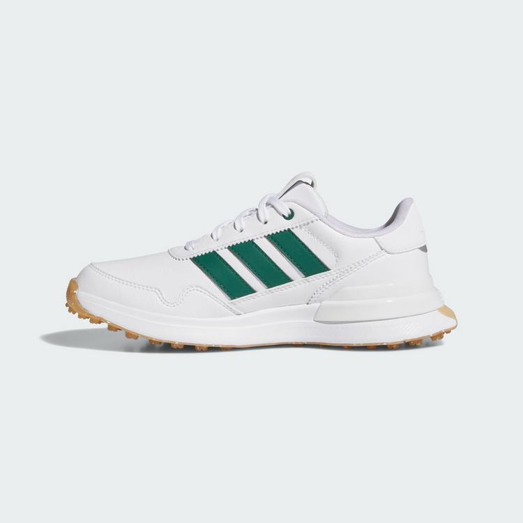 adidas adidas S2G 26 SPIKELESS GOLFSCHUH Sneaker Kinder - Cloud White / Collegiate Green / Gum M2 - 5 | SportScheck