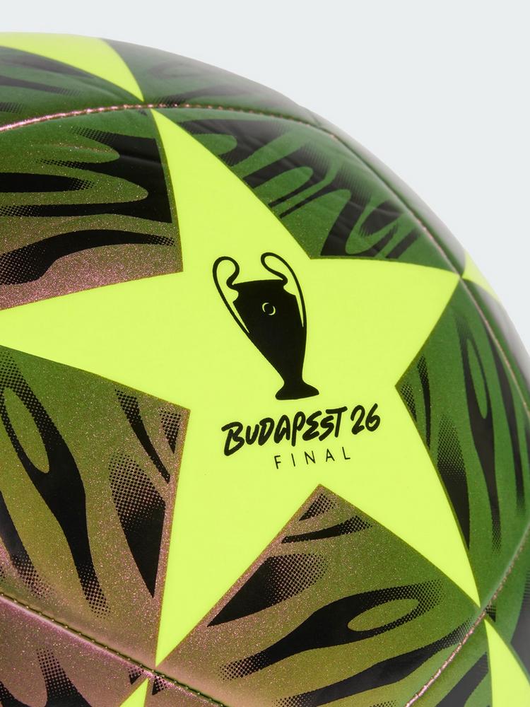 adidas adidas UEFA Champions League Final Club Ball Fu&szlig;ball - Black / Solar Yellow - 1 | SportScheck
