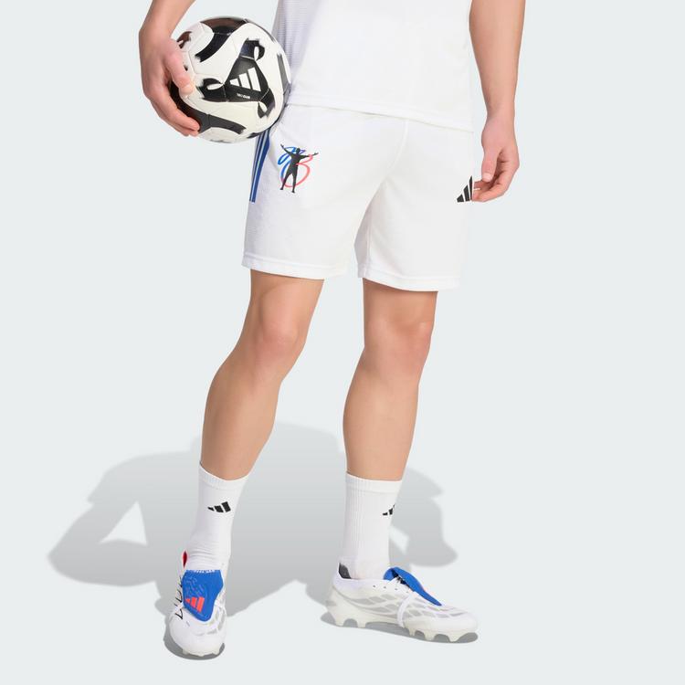 adidas adidas Jude Bellingham Trainingsshorts Fu&szlig;ballshorts Herren - White - 0 | SportScheck