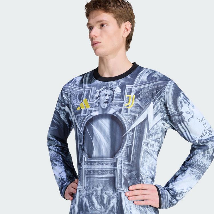 adidas adidas JUVENTUS TURIN 25/26 PRE-MATCH WARM TOP Langarmshirt Herren - Black - 0 | SportScheck