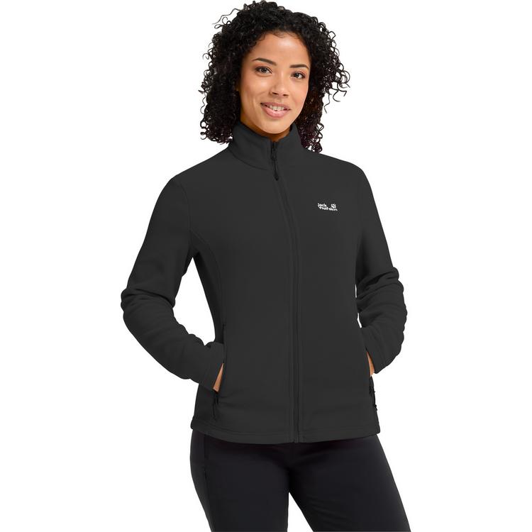 Jack Wolfskin Jack Wolfskin TAUNUS 100 FZ W Fleecejacke Damen - black - 0 | SportScheck