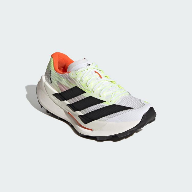 adidas adidas Terrex Agravic TT Trail Running Schuh Laufschuhe Damen - Cloud White / Core Black / Impact Orange - 3 | SportScheck