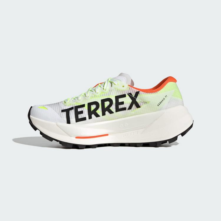 adidas adidas Terrex Agravic TT Trail Running Schuh Laufschuhe Damen - Cloud White / Core Black / Impact Orange - 5 | SportScheck