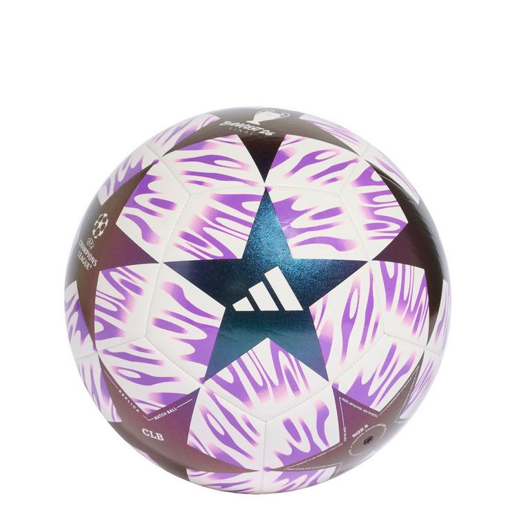 adidas adidas UEFA Champions League Final Club Ball Fu&szlig;ball - White / Shock Purple - 0 | SportScheck