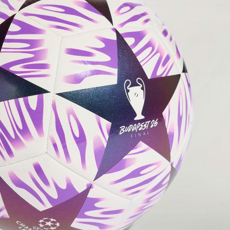 adidas adidas UEFA Champions League Final Club Ball Fu&szlig;ball - White / Shock Purple - 0 | SportScheck