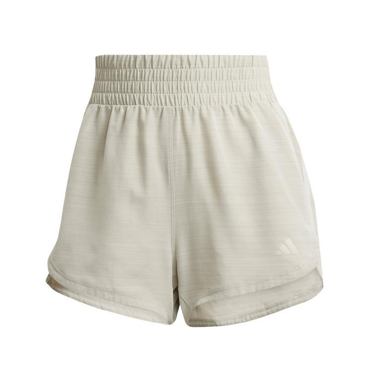 adidas adidas Pacer Training 3-Streifen Woven Funktionsshorts Damen - Wonder Alumina Mel / Beige - 0 | SportScheck