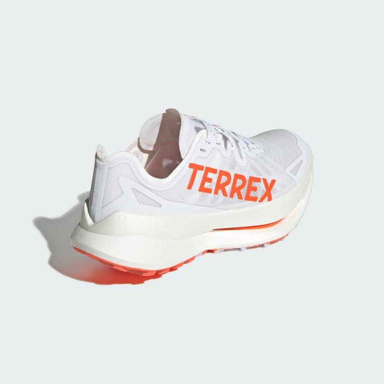 adidas adidas Terrex Agravic Speed Ultra Laufschuhe - Cloud White / Impact Orange / Dash Grey - 4 | SportScheck