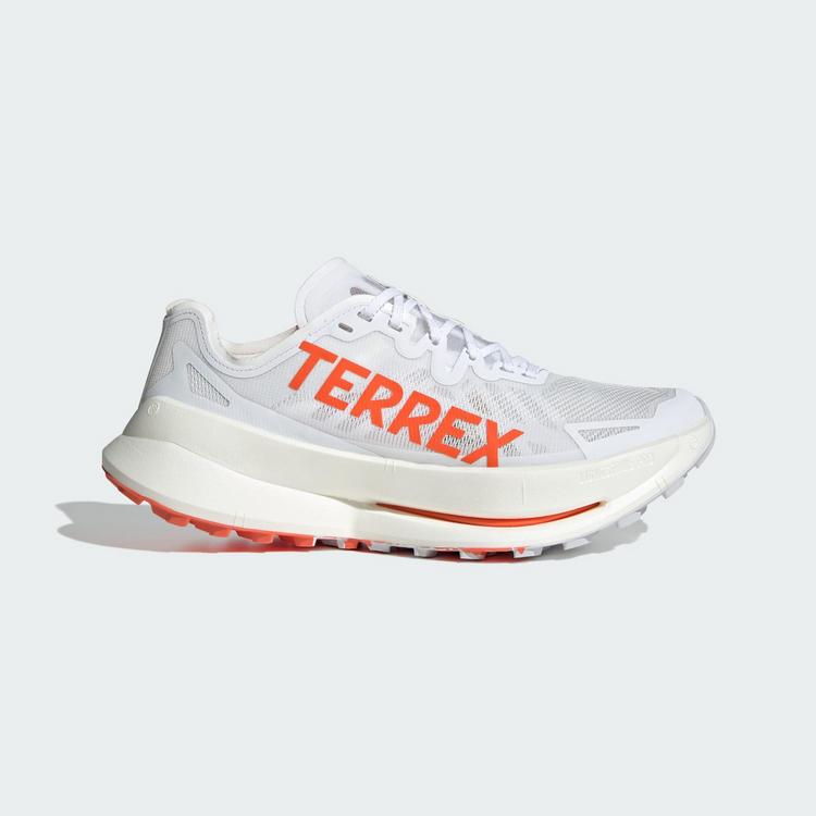 adidas adidas Terrex Agravic Speed Ultra Laufschuhe - Cloud White / Impact Orange / Dash Grey - 6 | SportScheck