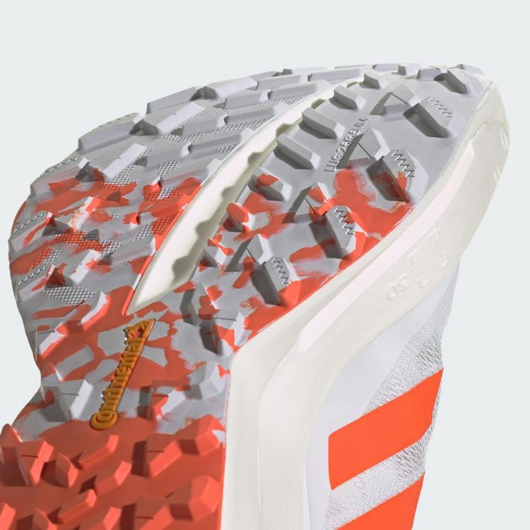 adidas adidas Terrex Agravic Speed Ultra Laufschuhe - Cloud White / Impact Orange / Dash Grey - 8 | SportScheck