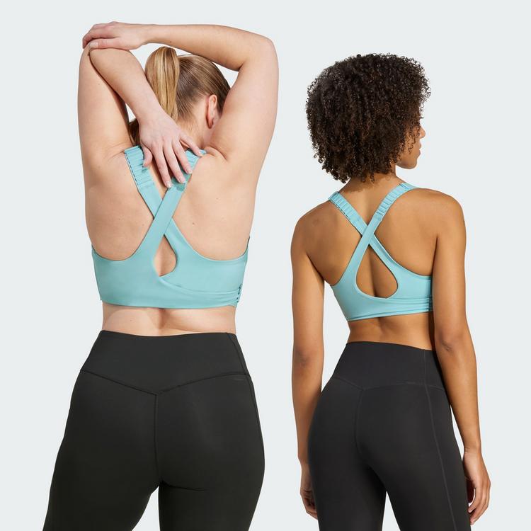 adidas adidas FastImpact Luxe Run High-Support BH Damen - Mint Ton - 1 | SportScheck