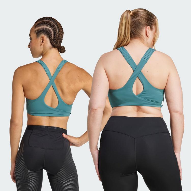 adidas adidas FastImpact Luxe Run High-Support BH Damen - Preloved Teal / Preloved Teal - 1 | SportScheck