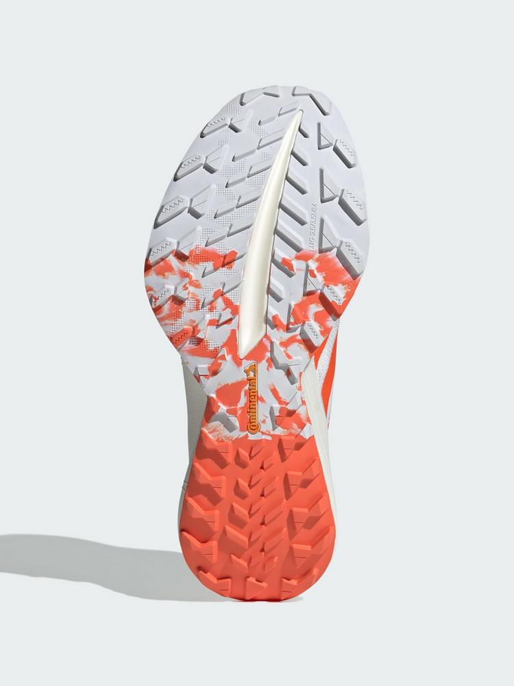 adidas adidas Terrex Agravic Speed Ultra Laufschuhe Damen - Cloud White / Impact Orange / Dash Grey - 2 | SportScheck