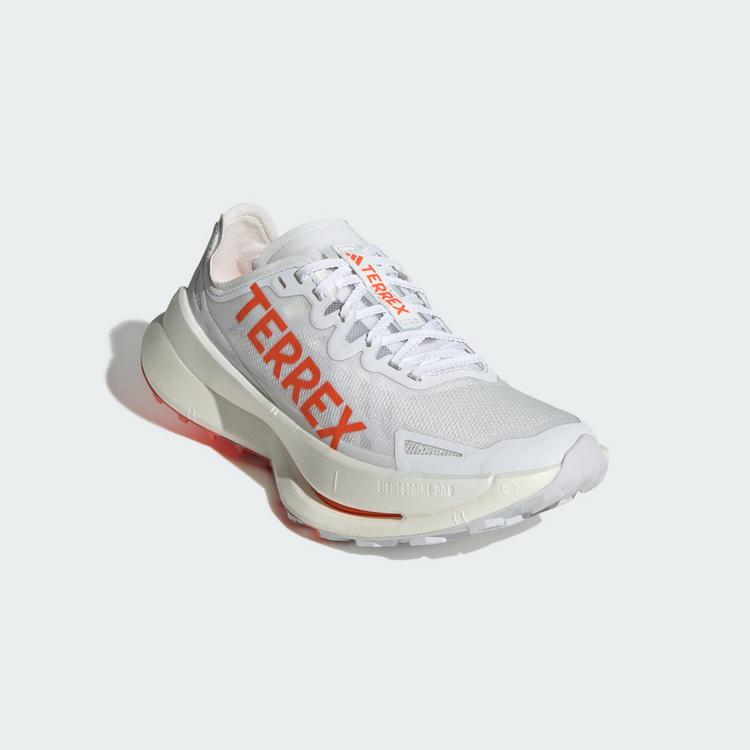 adidas adidas Terrex Agravic Speed Ultra Laufschuhe Damen - Cloud White / Impact Orange / Dash Grey - 3 | SportScheck