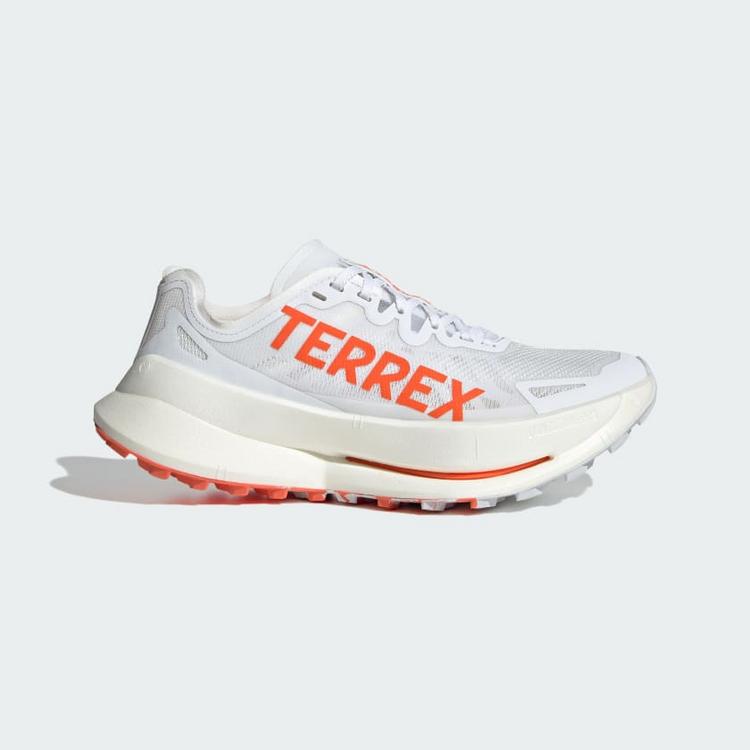 adidas adidas Terrex Agravic Speed Ultra Laufschuhe Damen - Cloud White / Impact Orange / Dash Grey - 7 | SportScheck