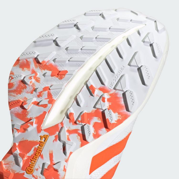 adidas adidas Terrex Agravic Speed Ultra Laufschuhe Damen - Cloud White / Impact Orange / Dash Grey - 8 | SportScheck