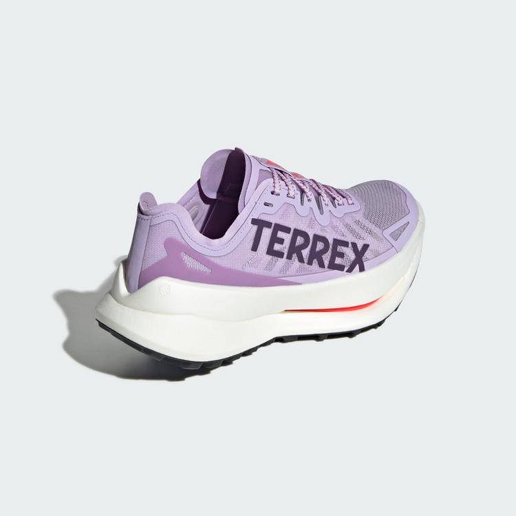 adidas adidas Terrex Agravic Speed Ultra Laufschuhe Damen - Powder Plum / Aurora Plum / Lucid Red - 4 | SportScheck