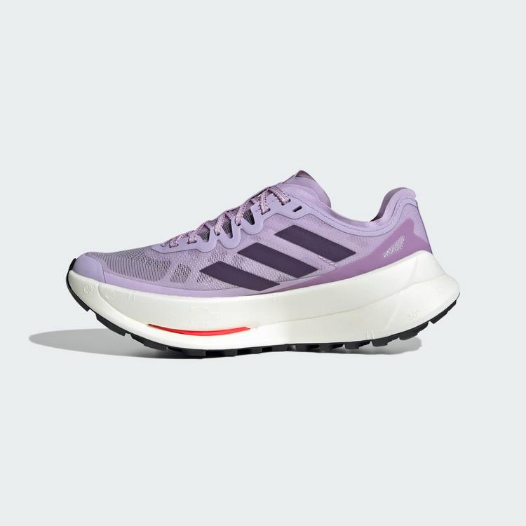 adidas adidas Terrex Agravic Speed Ultra Laufschuhe Damen - Powder Plum / Aurora Plum / Lucid Red - 5 | SportScheck