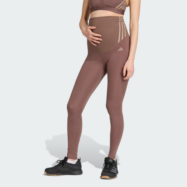 adidas adidas Optime Essentials Full-Length Leggings Leggings Damen - Earth Strata - 0 | SportScheck