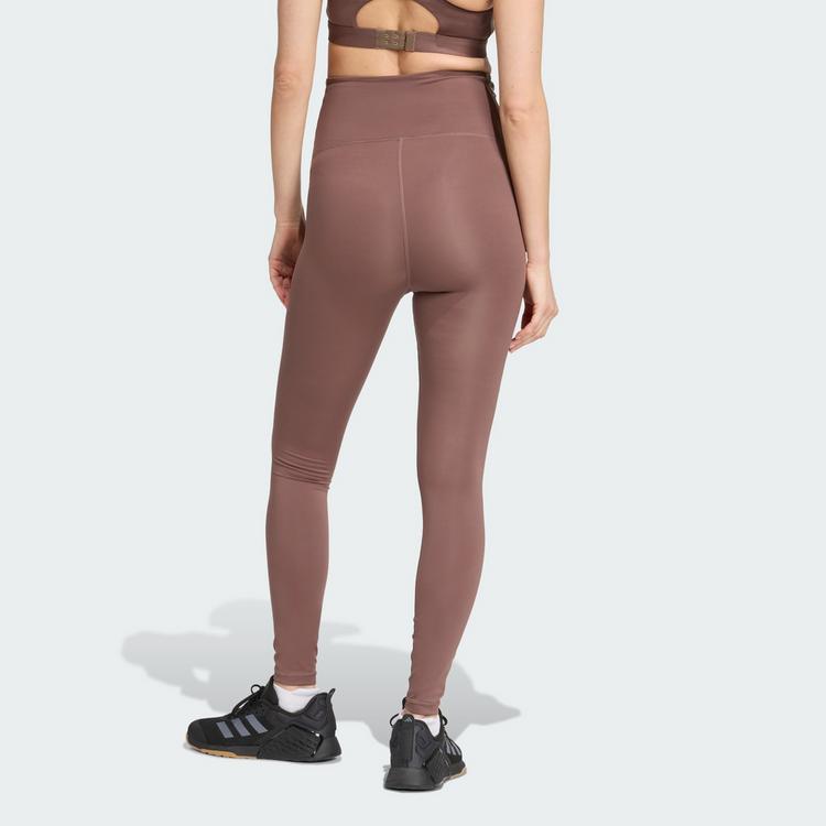 adidas adidas Optime Essentials Full-Length Leggings Leggings Damen - Earth Strata - 1 | SportScheck