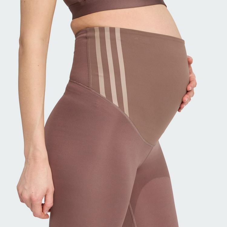 adidas adidas Optime Essentials Full-Length Leggings Leggings Damen - Earth Strata - 1 | SportScheck
