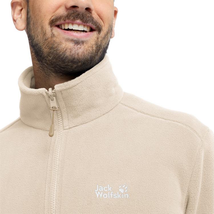 Jack Wolfskin Jack Wolfskin TAUNUS 200 FZ M Fleecejacke Herren - oyster - 1 | SportScheck