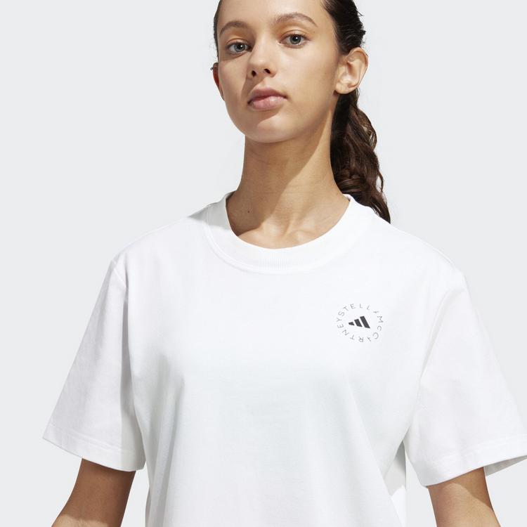 adidas adidas adidas by Stella McCartney TrueCasuals T-Shirt Damen - White - 1 | SportScheck