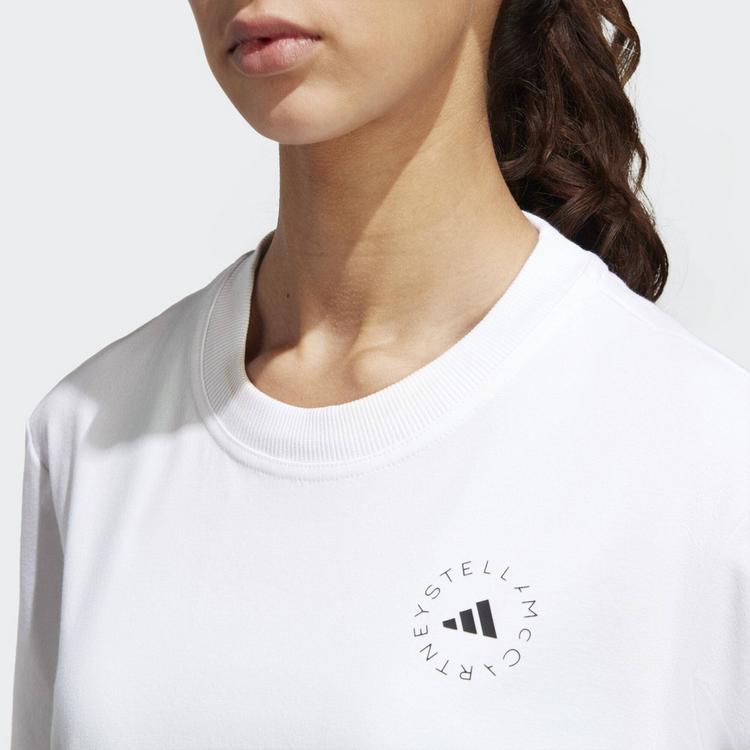 adidas adidas adidas by Stella McCartney TrueCasuals T-Shirt Damen - White - 0 | SportScheck