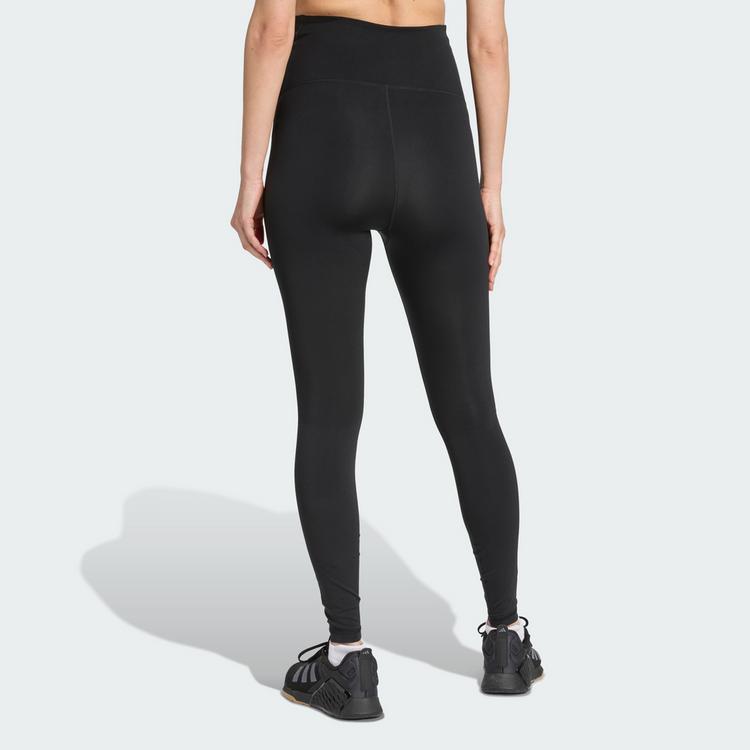 adidas adidas Optime Essentials Full-Length Leggings Leggings Damen - Black / Carbon - 1 | SportScheck